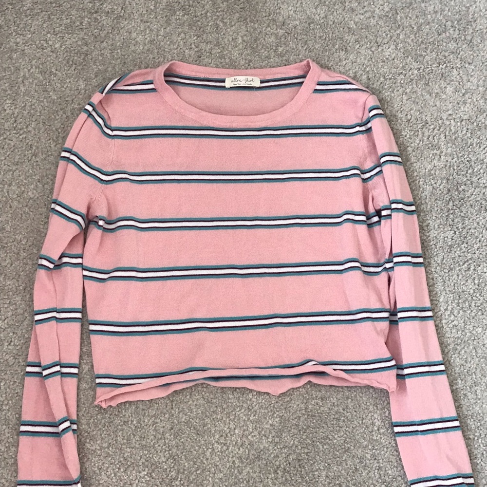 three cute striped sweaters!
